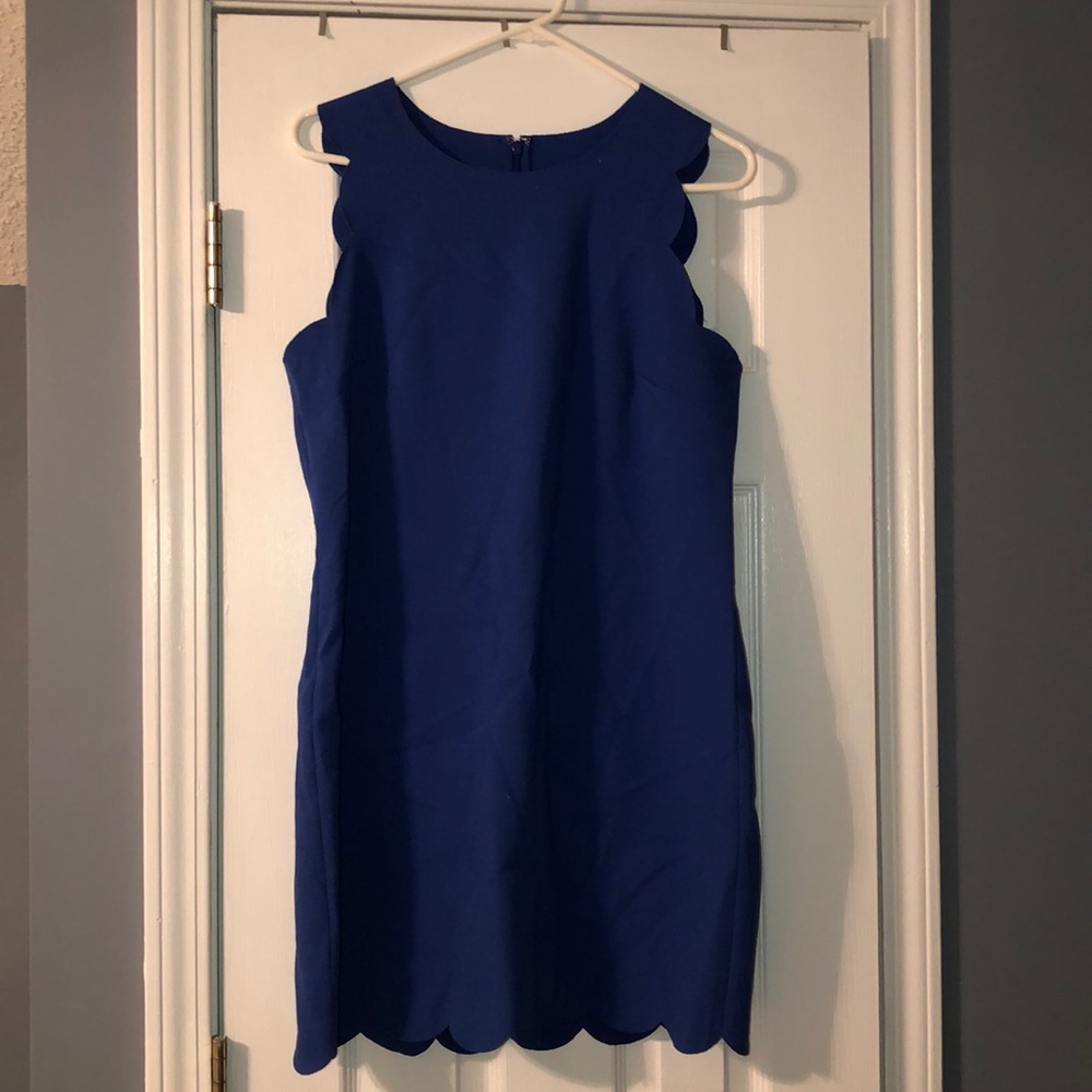 J.Crew Scalloped Dress Size: 10